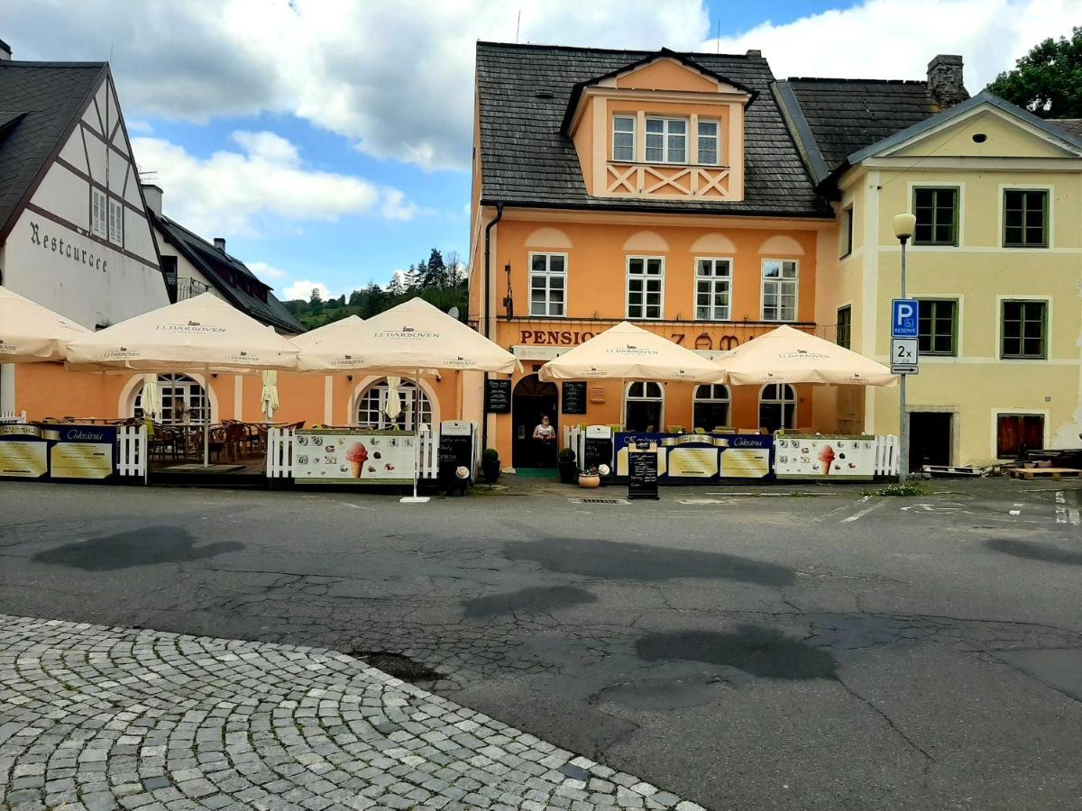 Penzion - Restaurant U Zamku Bečov nad Teplou Eksteriør bilde